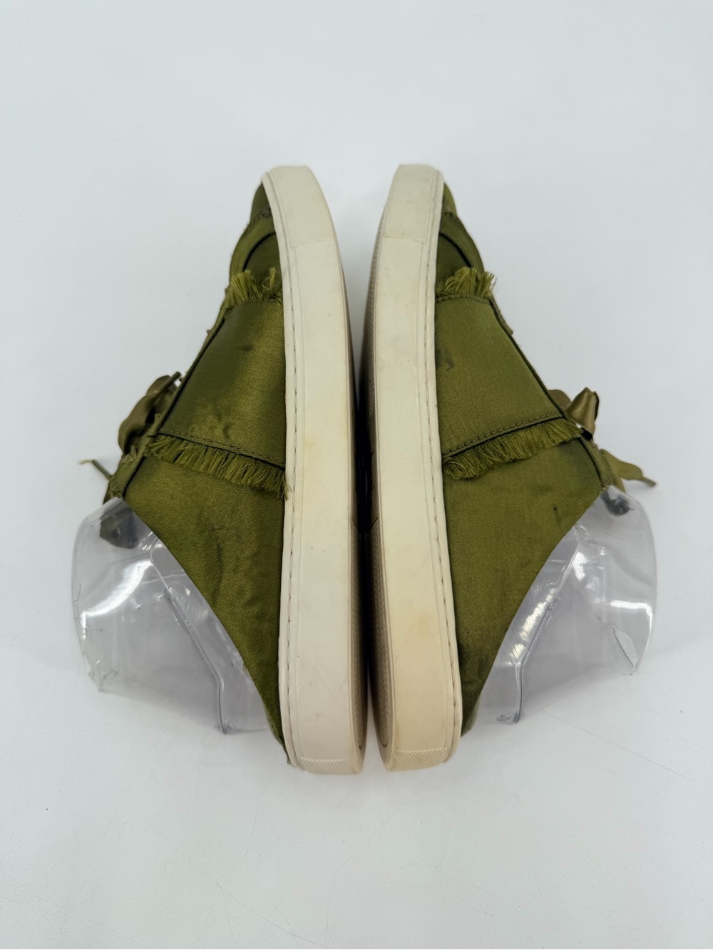 Free People Green Naples Slip On Sneaker 39 FLAWS - Picture 5 of 9